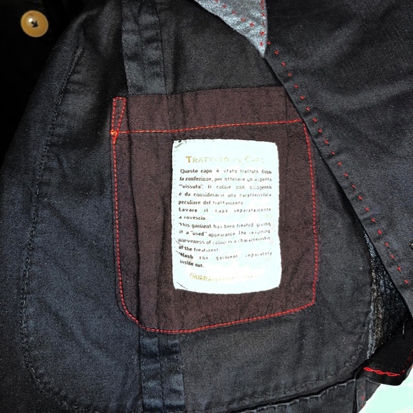 Futuro Handmade Italian Suit, Black Cotton, Jacket/Pants, Euro Size 50 (40R) NEW - Picture 4 of 11